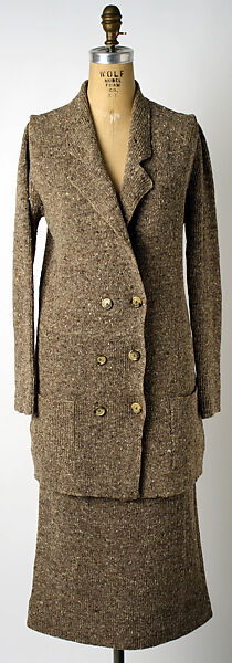 Suit, Geoffrey Beene (American, Haynesville, Louisiana 1927–2004 New York), wool, American 