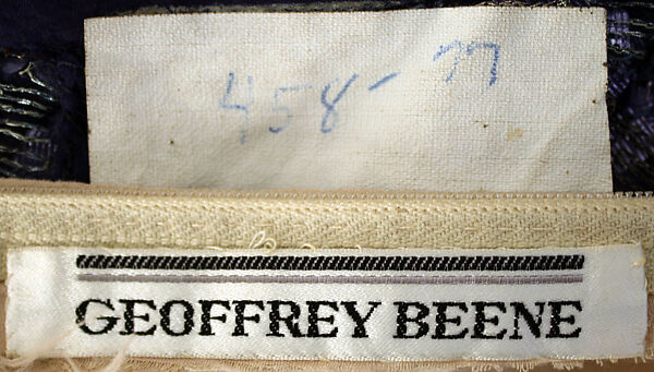 Evening dress, Geoffrey Beene (American, Haynesville, Louisiana 1927–2004 New York), nylon, American