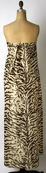 Evening dress, Geoffrey Beene (American, Haynesville, Louisiana 1927–2004 New York), silk, American