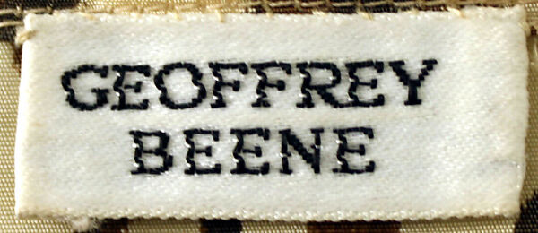 Evening dress, Geoffrey Beene (American, Haynesville, Louisiana 1927–2004 New York), silk, American