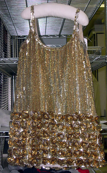 Evening dress, Geoffrey Beene (American, Haynesville, Louisiana 1927–2004 New York), plastic, silk, American