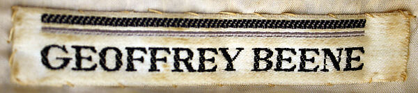 Evening dress, Geoffrey Beene (American, Haynesville, Louisiana 1927–2004 New York), plastic, silk, American