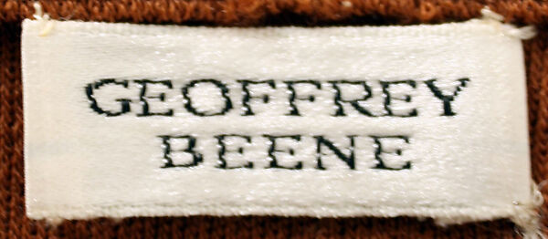 Ensemble, Geoffrey Beene (American, Haynesville, Louisiana 1927–2004 New York), wool, American