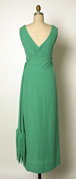 Evening ensemble, House of Balmain (French, founded 1945), silk, French