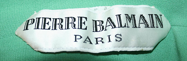 Evening ensemble, House of Balmain (French, founded 1945), silk, French