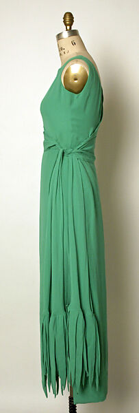 Evening ensemble, House of Balmain (French, founded 1945), silk, French