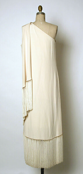 Evening dress, House of Balmain (French, founded 1945), silk, French