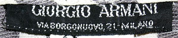 Ensemble, Giorgio Armani (Italian, founded 1974), leather, silk, wool, Italian