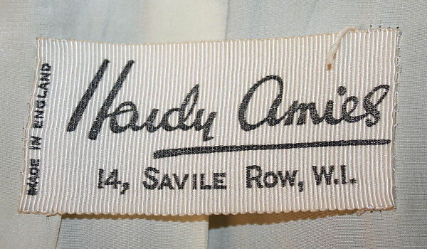 Suit, Hardy Amies (British, 1909–2003), wool, silk, British