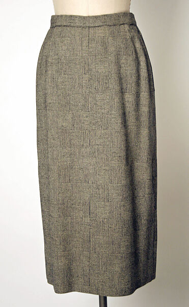 Suit, Hardy Amies (British, 1909–2003), wool, silk, British