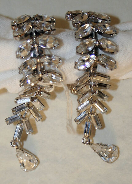 Evening ensemble, (a, c) Pattullo-Jo Copeland, Inc. (American, 1938–1972), wool, silk, metal, rhinestones, leather, nylon, American