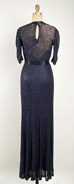 Dinner ensemble, Hattie Carnegie (American (born Austria), Vienna 1889–1956 New York), (c, d) silk, American