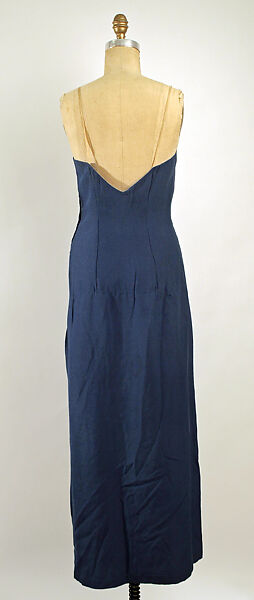 Dinner ensemble, Hattie Carnegie (American (born Austria), Vienna 1889–1956 New York), (c, d) silk, American