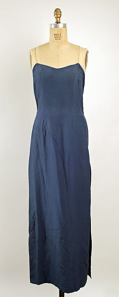 Dinner ensemble, Hattie Carnegie (American (born Austria), Vienna 1889–1956 New York), (c, d) silk, American