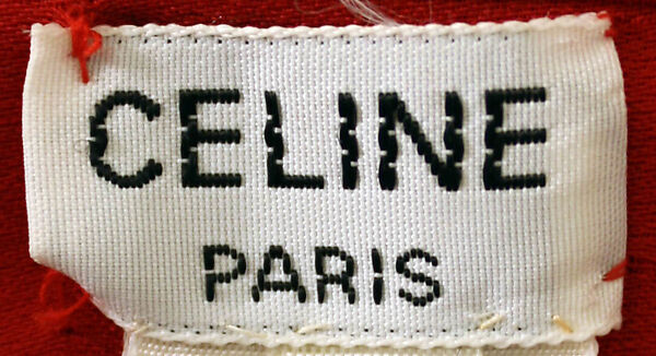 Céline (French, founded 1945), silk, leather, cotton, metal, French