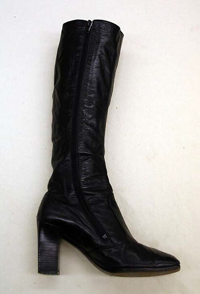 Ensemble, Pierre Cardin (French (born Italy), San Biagio di Callalta 1922–2020 Neuilly), wool, leather, French