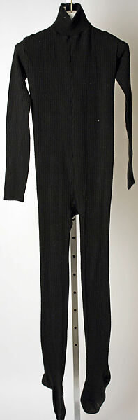 Ensemble, Pierre Cardin (French (born Italy), San Biagio di Callalta 1922–2020 Neuilly), wool, plastic (vinyl), leather, French