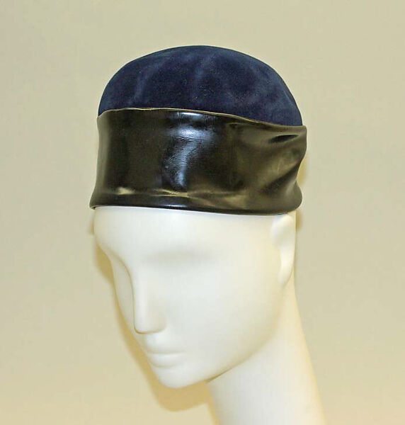 Ensemble, Pierre Cardin (French (born Italy), San Biagio di Callalta 1922–2020 Neuilly), wool, plastic (polyvinyl chloride, cellulose acetate), French