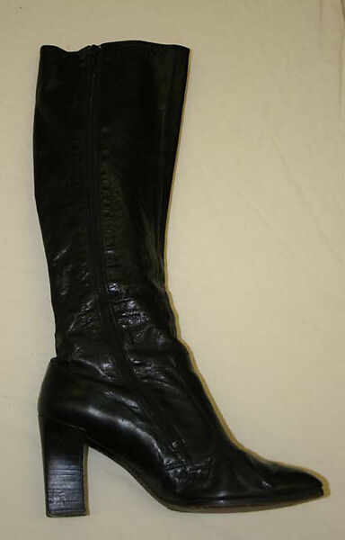 Ensemble, Pierre Cardin (French (born Italy), San Biagio di Callalta 1922–2020 Neuilly), wool, nylon, leather, plastic (vinyl), metal, French