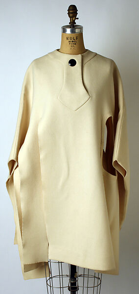 Ensemble, Pierre Cardin (French (born Italy), San Biagio di Callalta 1922–2020 Neuilly), wool, nylon, leather, plastic (vinyl), metal, French