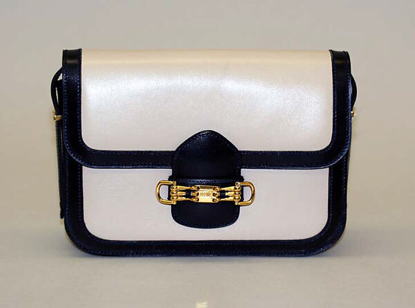 Ensemble, Céline (French, founded 1945), silk, leather, metal, French