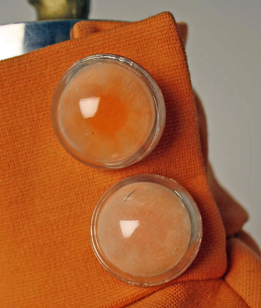 Ensemble, Pierre Cardin (French (born Italy), San Biagio di Callalta 1922–2020 Neuilly), wool, leather, plastic, metal, French