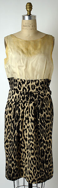 Dress, Donald Brooks (American, New Haven, Connecticut 1928–2005 Stony Brook, New York), wool, American