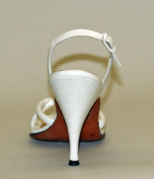 Sandals, Mr. David Evins (American, born England, 1909–1992), leather, American