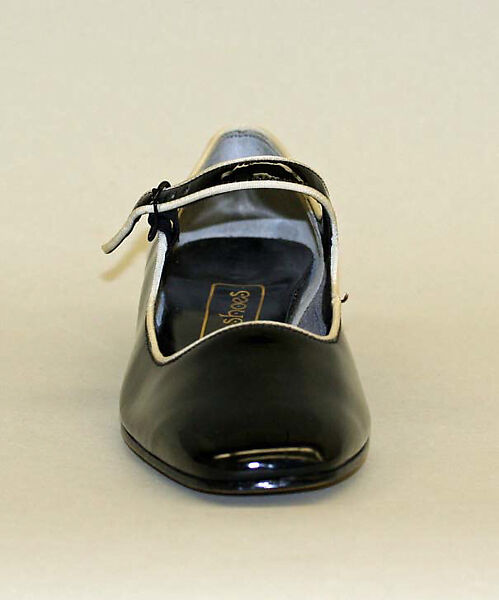 "Baby Jane", Golo Footwear Corporation, leather, plastic (vinyl), American