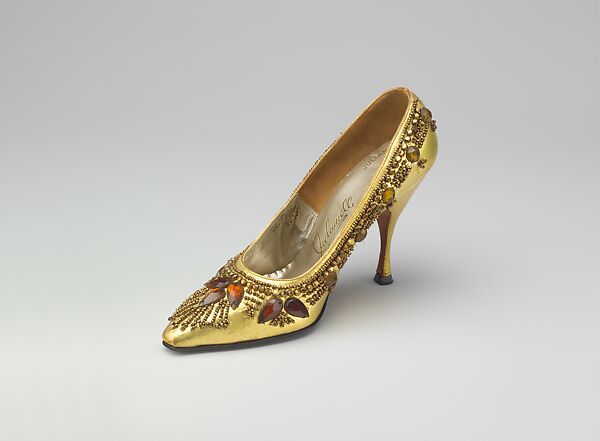 Pumps, Mabel Julianelli (Brooklyn 1909–1994 Long Island), leather, American