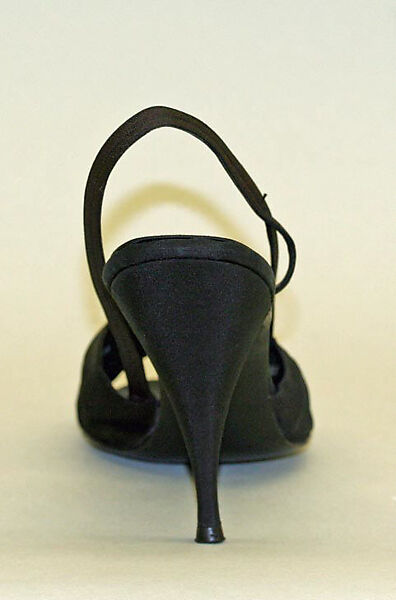 Sandals, Mabel Julianelli (Brooklyn 1909–1994 Long Island), silk, American