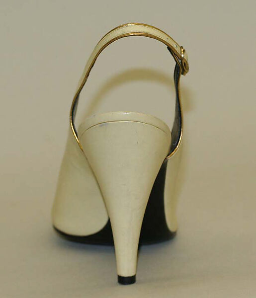 Pumps, André Perugia (French, 1893–1977), leather, French