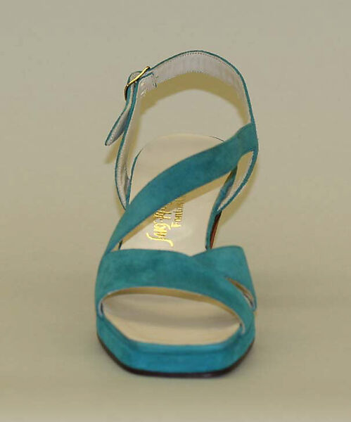 Sandals, Grace Powell, leather, American