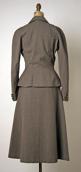 Suit, Jean Dessès (French (born Egypt), Alexandria 1904–1970 Athens), wool, French