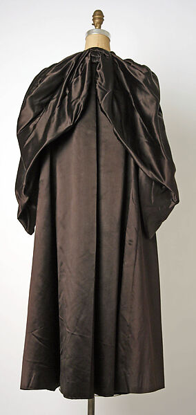Evening coat, Jean Dessès (French (born Egypt), Alexandria 1904–1970 Athens), silk, French