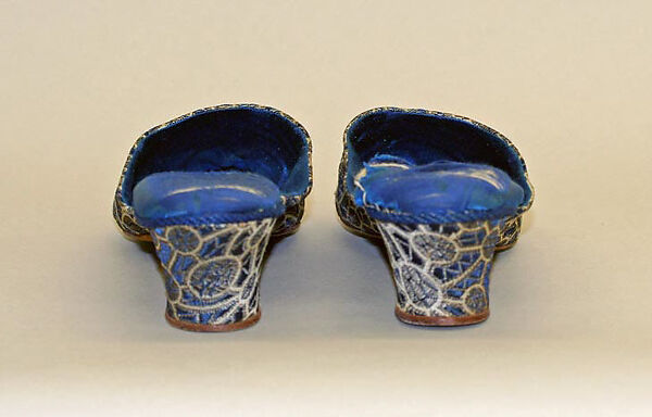 Mules, Chaussures de Luxe, silk, French