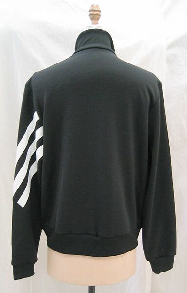 Athletic suit, Y-3 (Japanese and German, founded 2002), a) polyester/cotton blend, rubber; b) cotton, polyester; c) polyester/cotton blend, rubber, nylon, Japanese