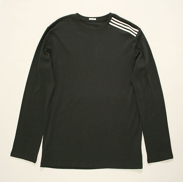 Athletic suit, Y-3 (Japanese and German, founded 2002), a) polyester/cotton blend, rubber; b) cotton, polyester; c) polyester/cotton blend, rubber, nylon, Japanese