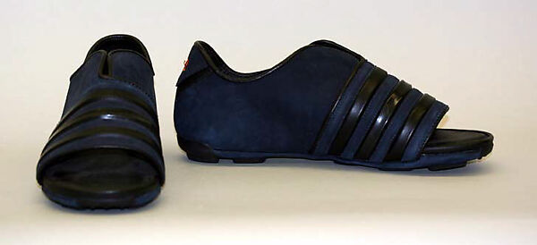 Shoes, Y-3 (Japanese and German, founded 2002), a,b) ultrasuede, leather, polyester, Japanese 