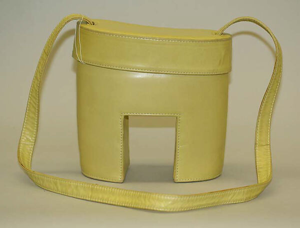 Purse, Mugler (French, founded 1974), leather, French 