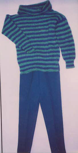 Ensemble, Bonnie Cashin (American, Oakland, California 1908–2000 New York), leather, wool, nylon, American