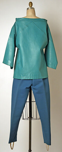 Ensemble, Bonnie Cashin (American, Oakland, California 1908–2000 New York), leather, wool, nylon, American