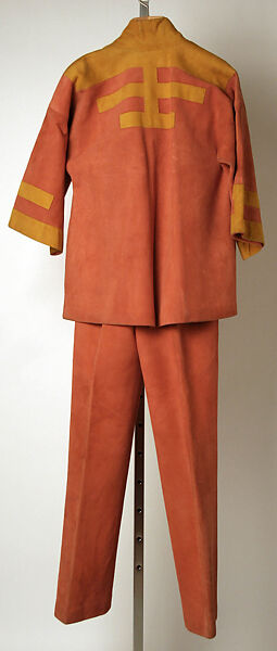 Pantsuit, Bonnie Cashin (American, Oakland, California 1908–2000 New York), leather, American
