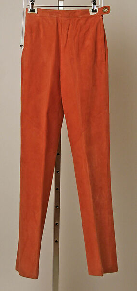 Pantsuit, Bonnie Cashin (American, Oakland, California 1908–2000 New York), leather, American