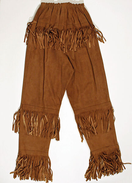 Trousers, Bonnie Cashin (American, Oakland, California 1908–2000 New York), leather, American 