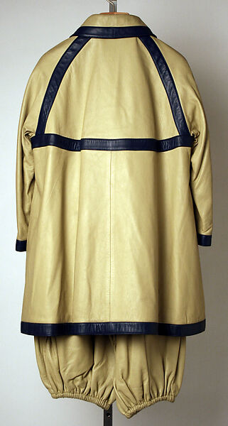 Ensemble, Bonnie Cashin (American, Oakland, California 1908–2000 New York), leather, wool, American