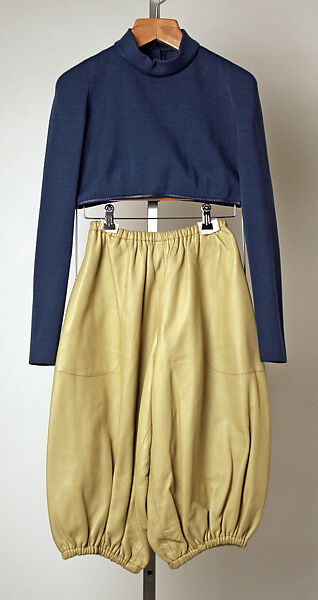 Ensemble, Bonnie Cashin (American, Oakland, California 1908–2000 New York), leather, wool, American