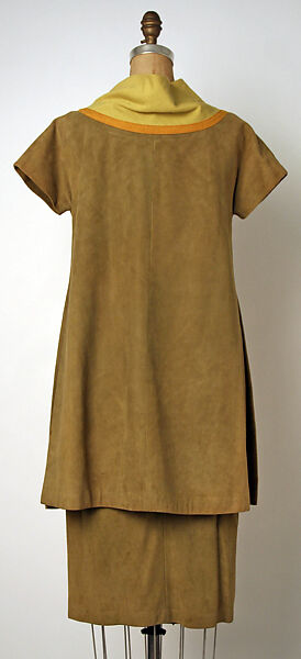 Ensemble, Bonnie Cashin (American, Oakland, California 1908–2000 New York), leather, wool, American