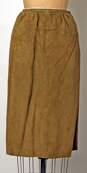 Ensemble, Bonnie Cashin (American, Oakland, California 1908–2000 New York), leather, wool, American