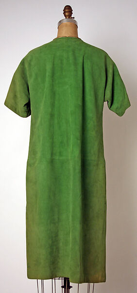 Dress, Bonnie Cashin (American, Oakland, California 1908–2000 New York), leather, American